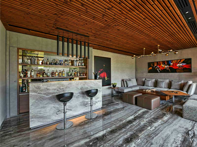 From Bland to Grand: Unleashing the Untapped Potential of Bar Ceiling Design.