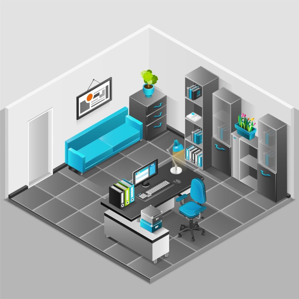Enhancing Productivity with 3D Office Design with Airbrick Infra