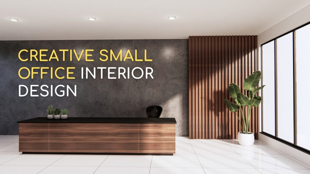 Creative small office interior design