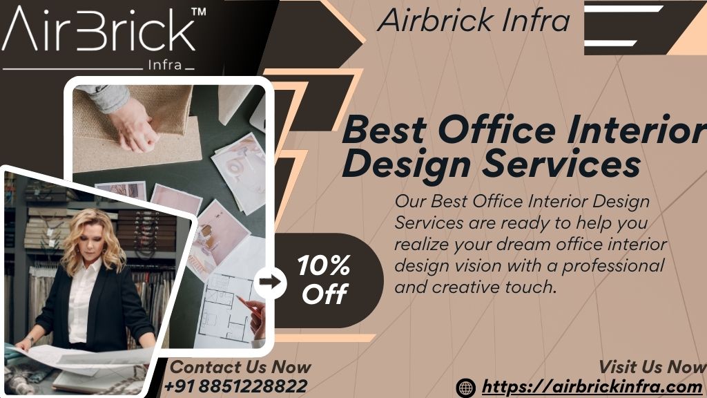 Enhance Your Workspace: Airbrick Infra’s Best Office Interior Design Services