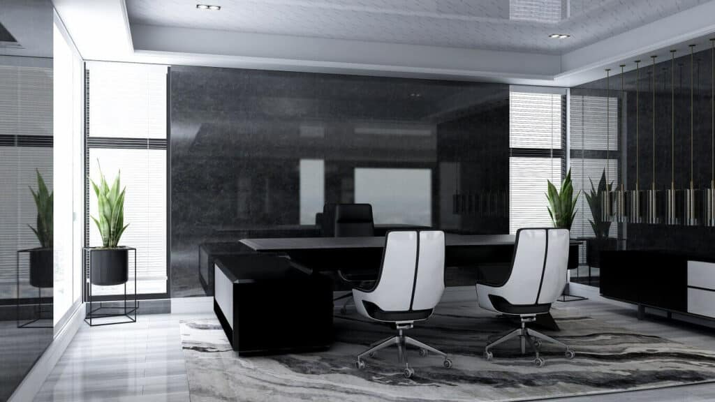 Modern Luxury CEO Office Design