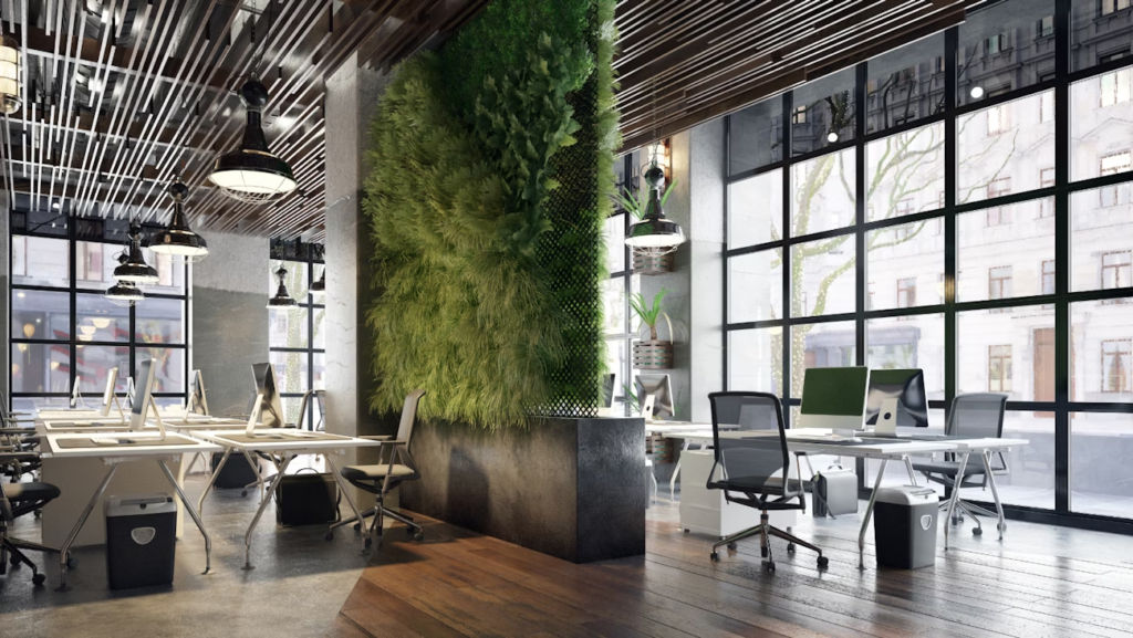 Eco-Friendly Office Partitions