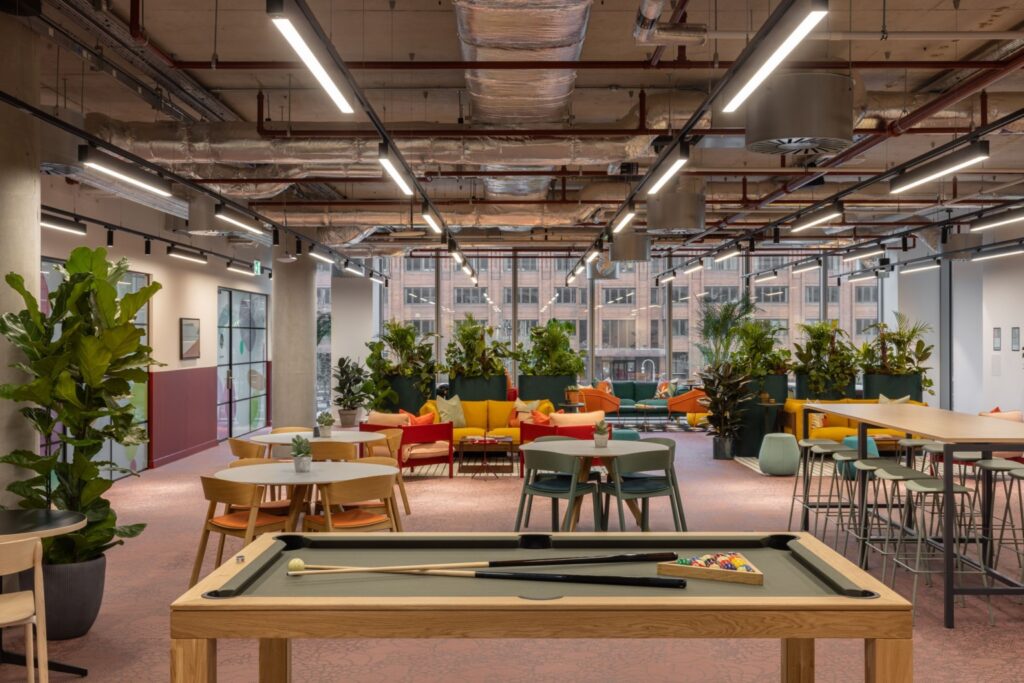 Wellness-Focused Commercial Interiors: Boosting Employee Health & Productivity
